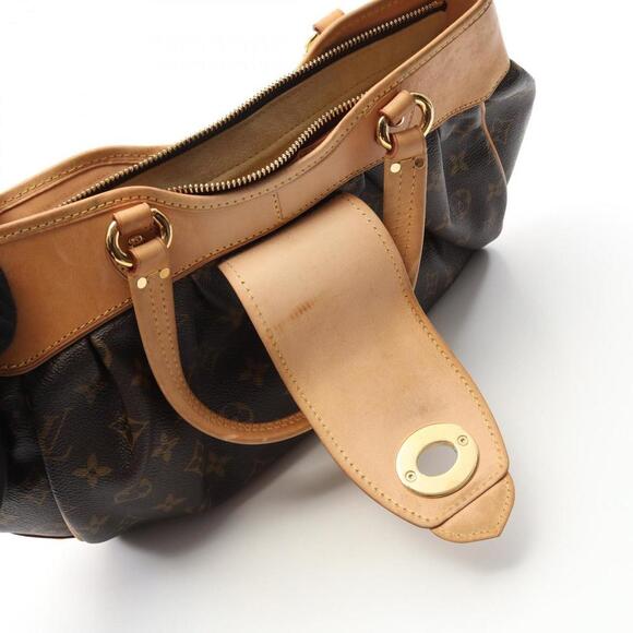 LOUIS VUITTON Brown Monogram Leather Bag - Picture 7 of 11